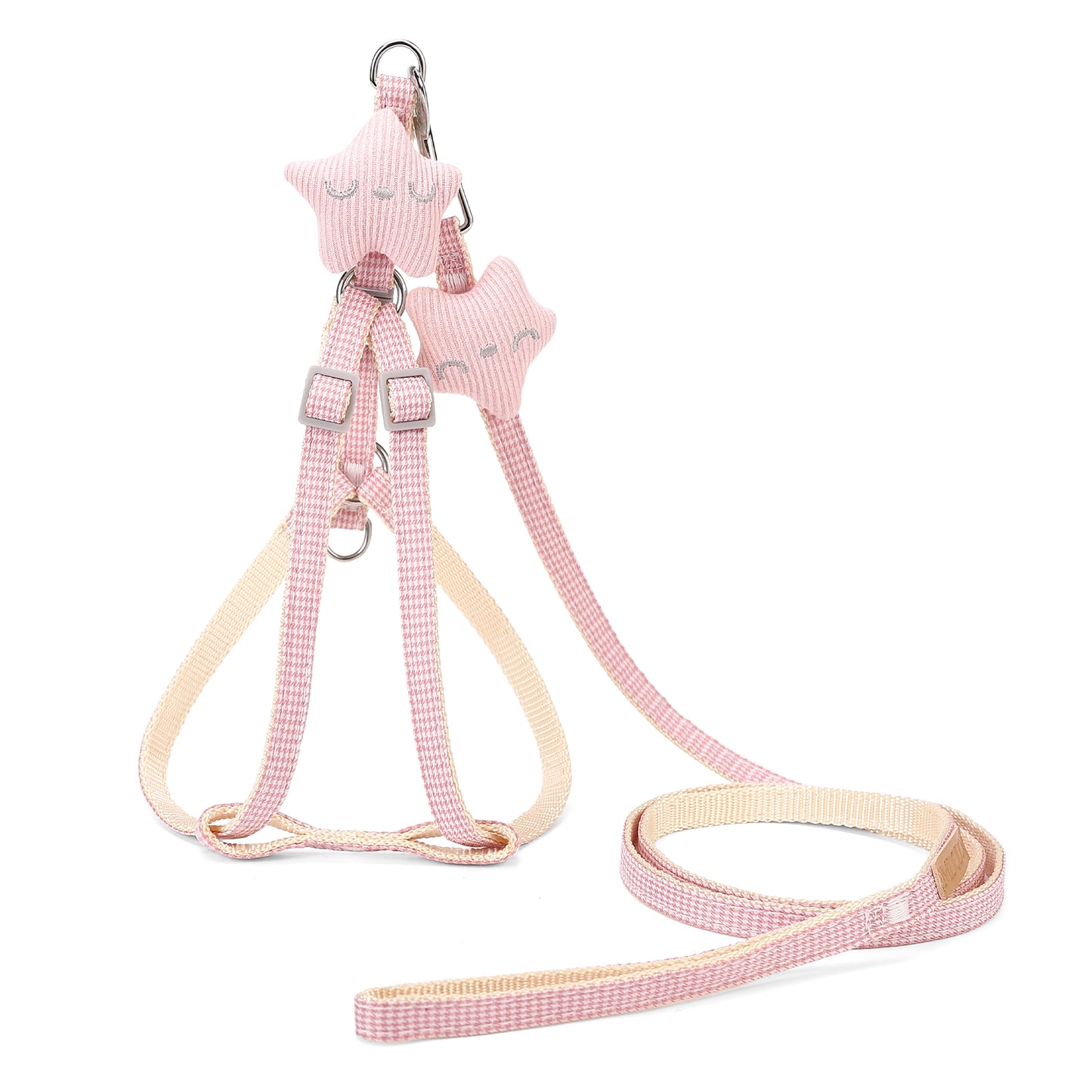 MDODO Adjustable Easy Control Medium Large Cat Dog Harness Leashes for animals