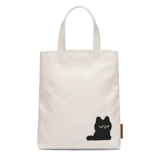 MDODO Cat Dog Carrier with Pockets for Small Dogs Cats Canvas Pet Bag Holding Disposable Bags to Place Pet Waste in