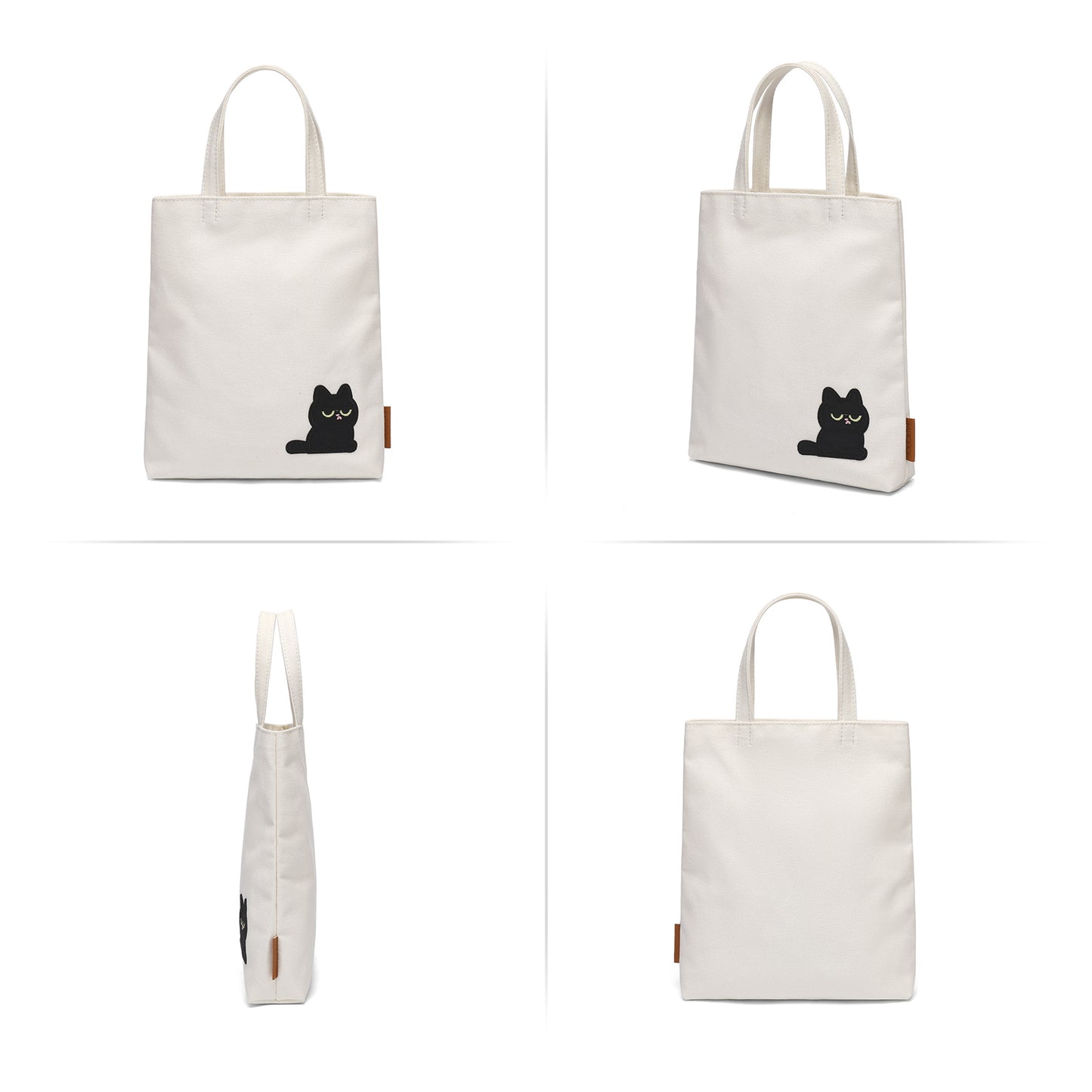 MDODO Cat Dog Carrier with Pockets for Small Dogs Cats Canvas Pet Bag Holding Disposable Bags to Place Pet Waste in