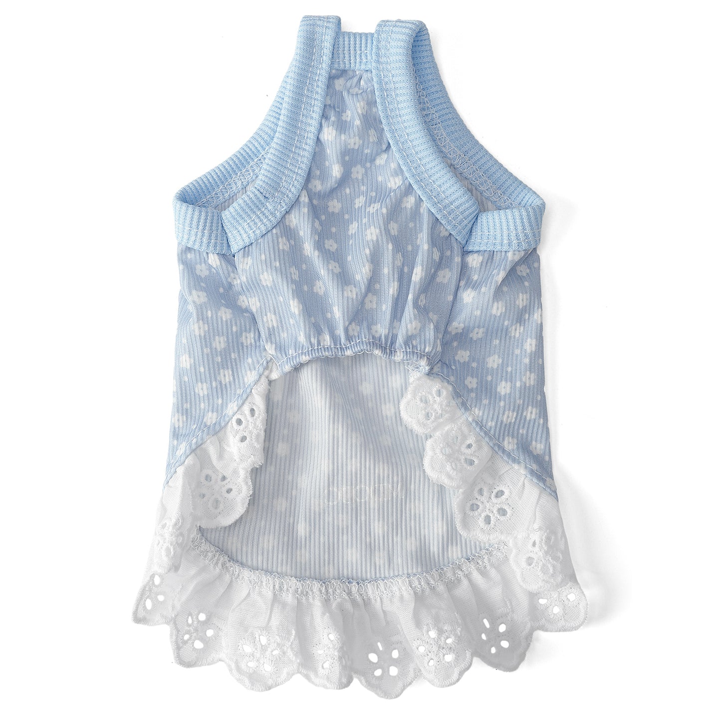 MDODO Cute Dress with Lace Clothing for Pet Dog Cat