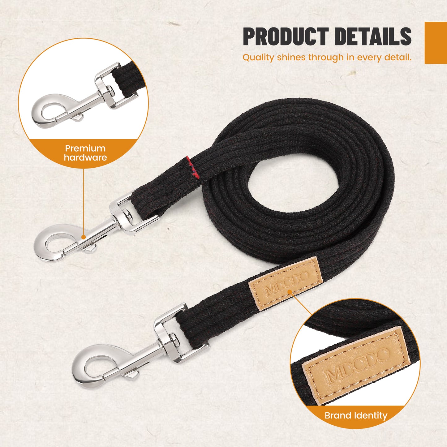 MDODO Equestrianism Leashes  Harness for animals