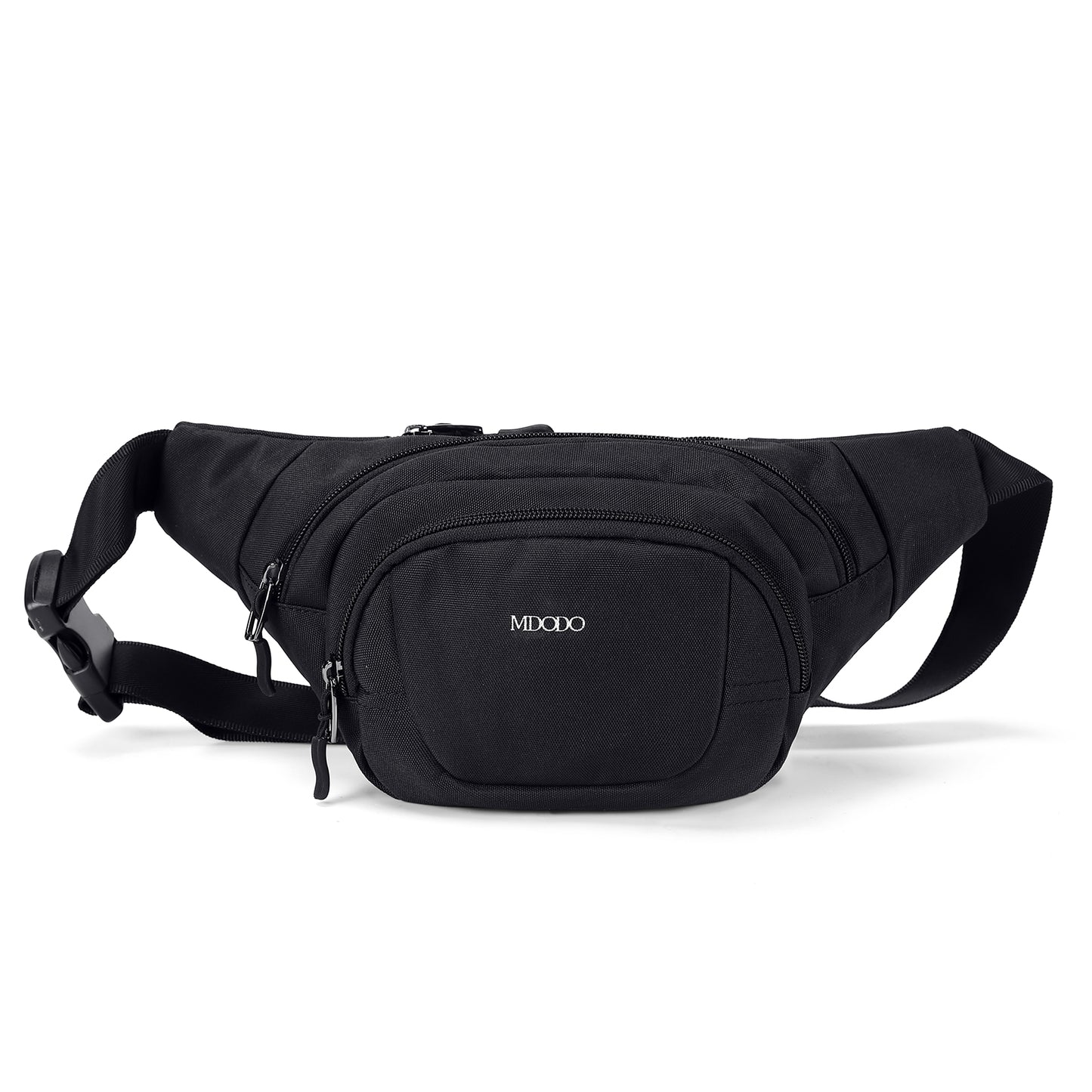 MDODO Bum bags Checkered Crossbody Bag Large Nylon Belt Purse Fanny Packs