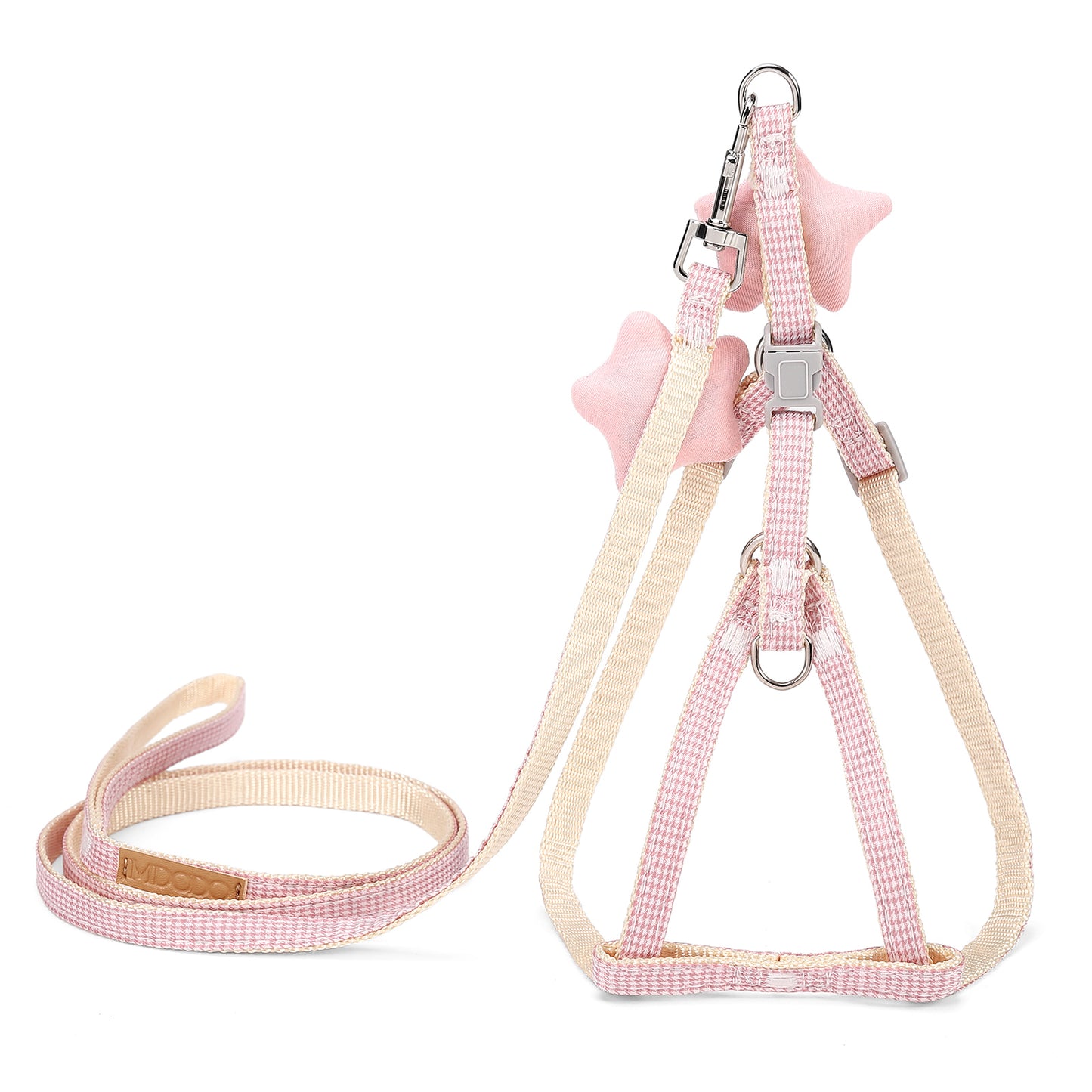 MDODO Adjustable Easy Control Medium Large Cat Dog Harness Leashes for animals