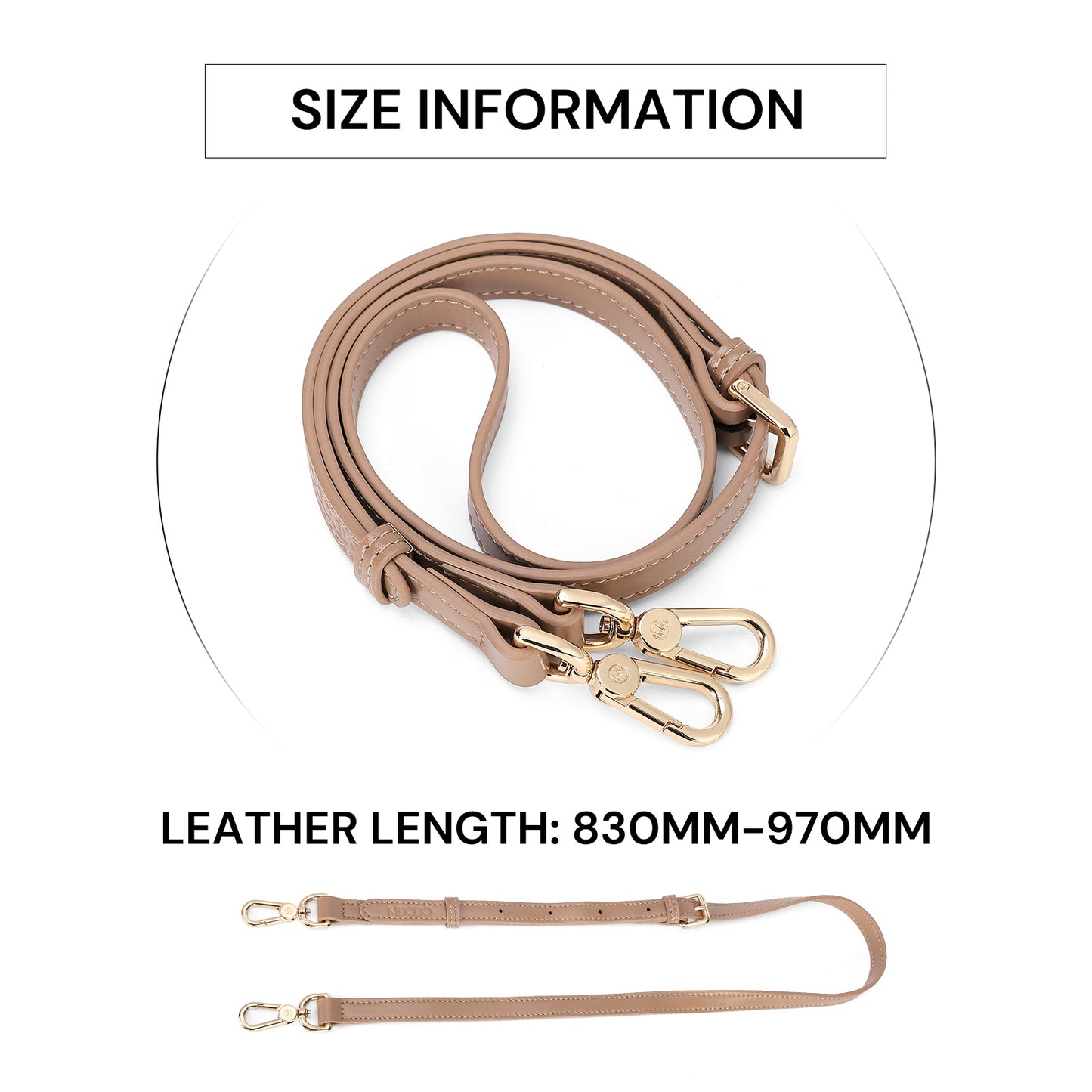 MDODO Detachable Shoulder Leather straps