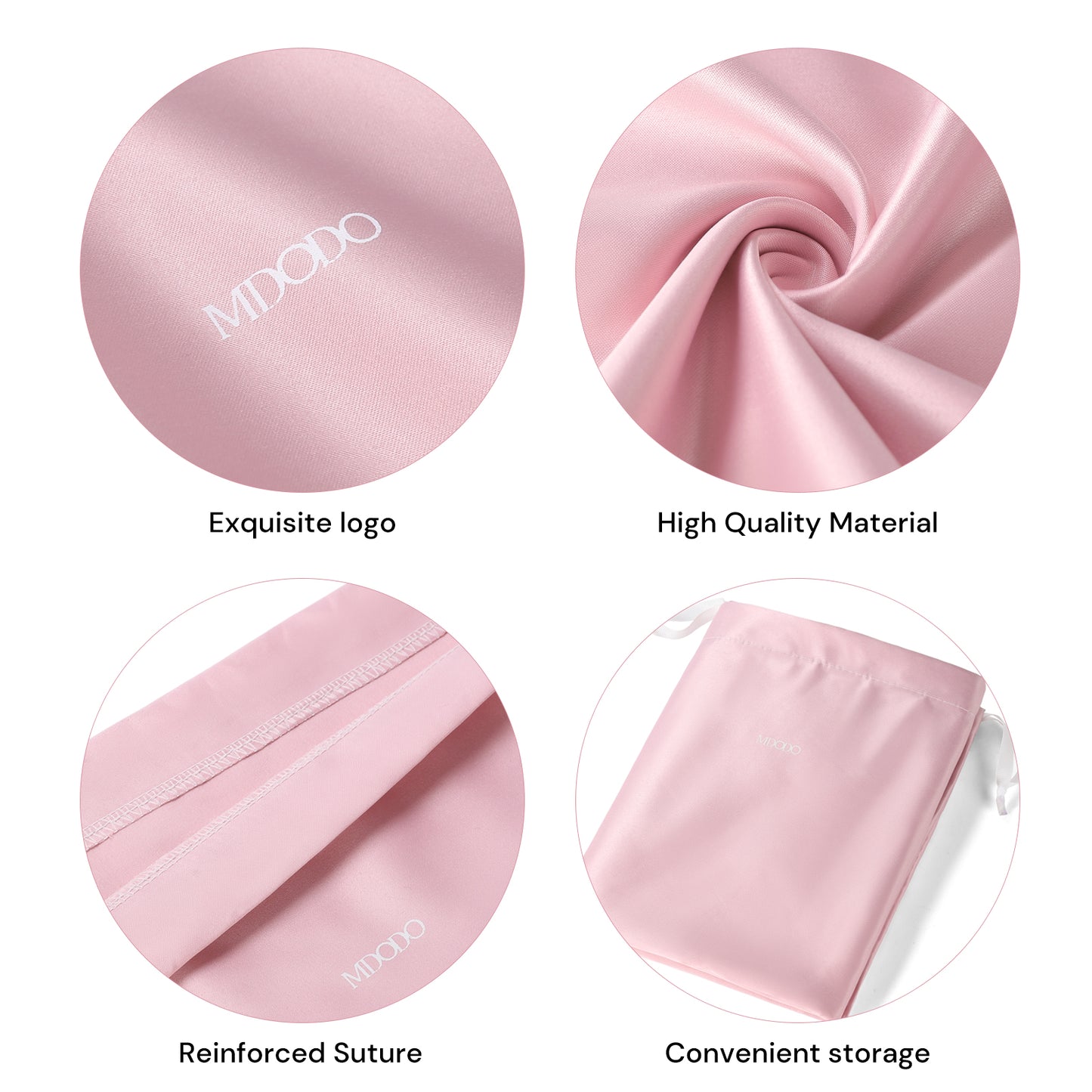 MDODO Textile shopping bags Reusable Washable Waterproof Nylon Pouch Bags