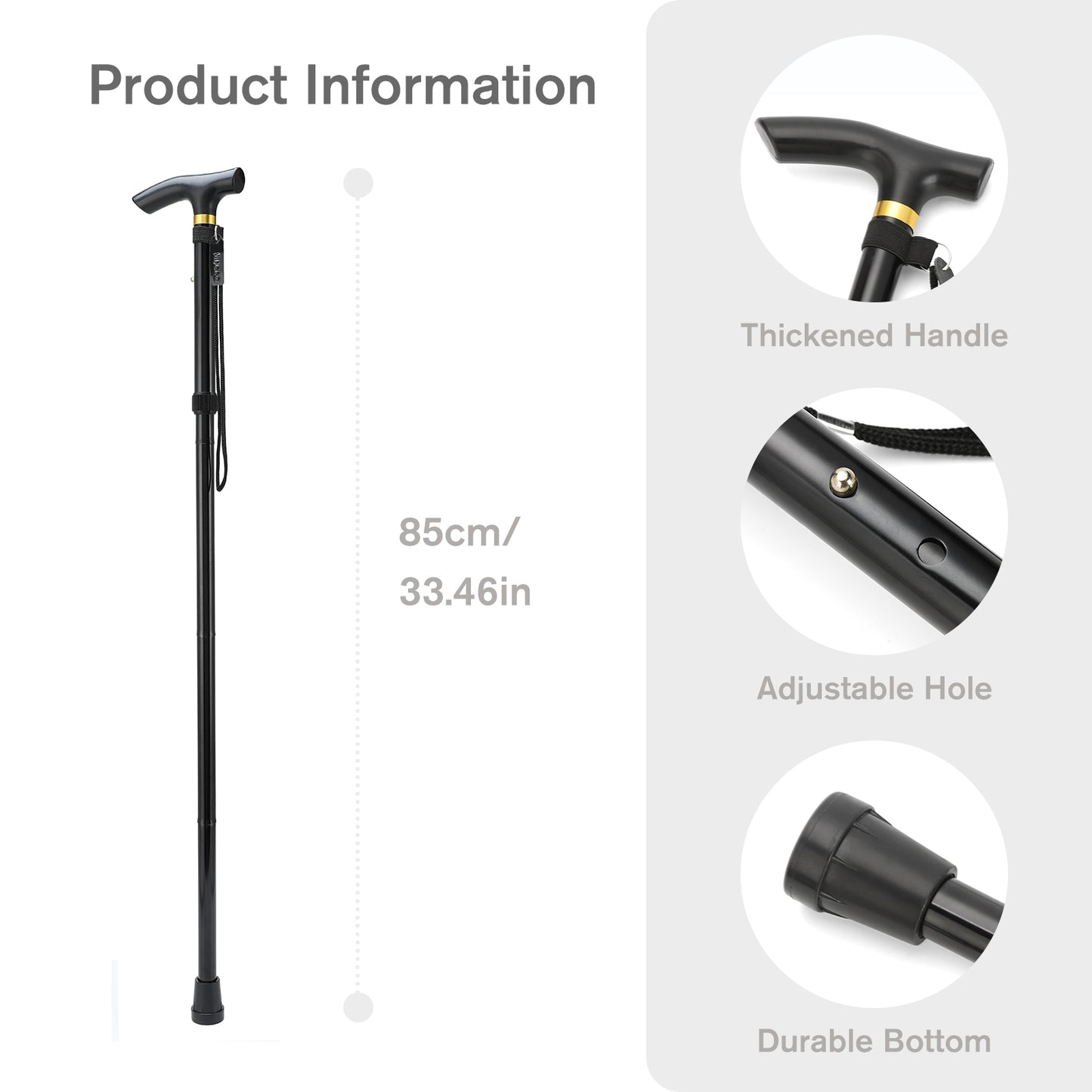 MDODO Mountaineering sticks Travel Folding Trekking Hiking