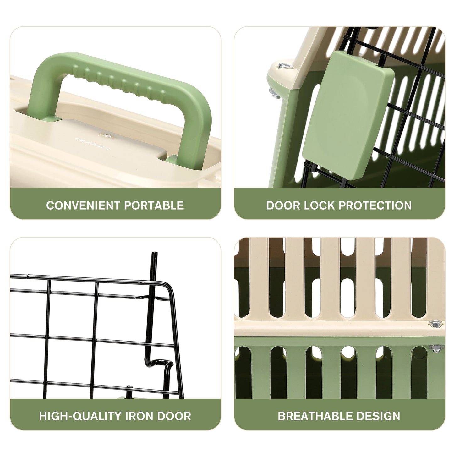 MDODO Travel Outdoor Carry On Pet  Animal Carriers for Cats and Dogs